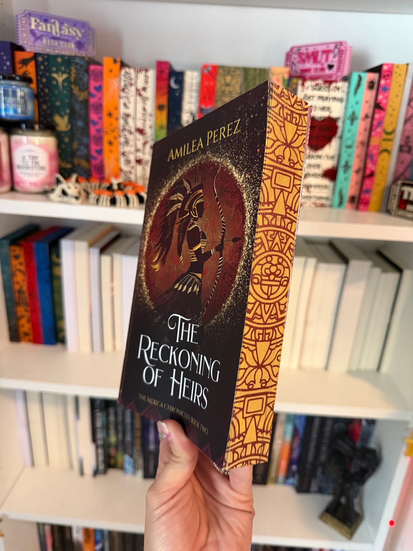 The Reckoning of Heirs by Amilea Perez Sprayed Edge Edition Officially Licensed