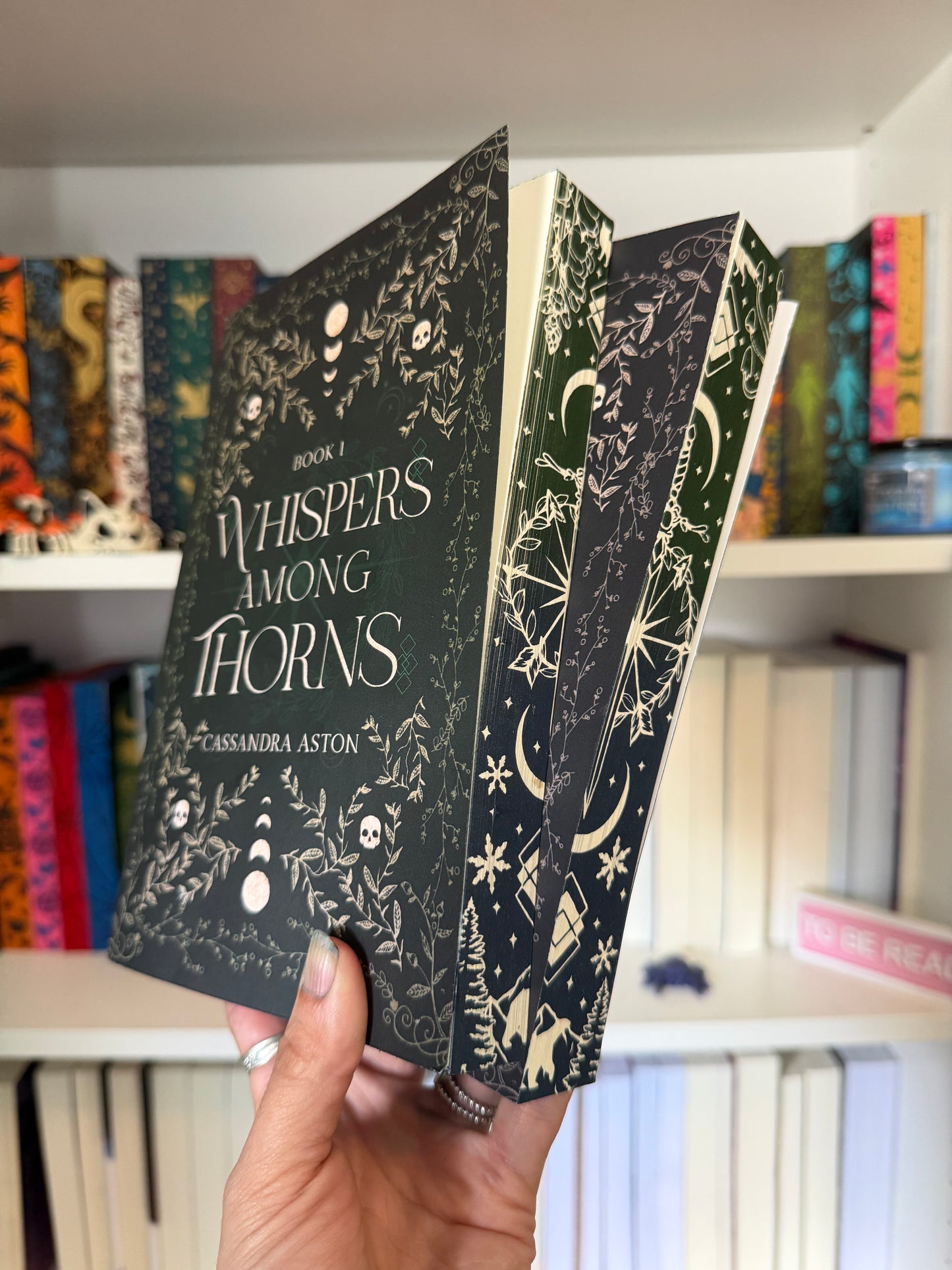 The Deadly Fae Duology by Cassandra Aston Officially Licensed Sprayed Edge Edition (Whispers Among Thorns and Poison Amidst Blooms)