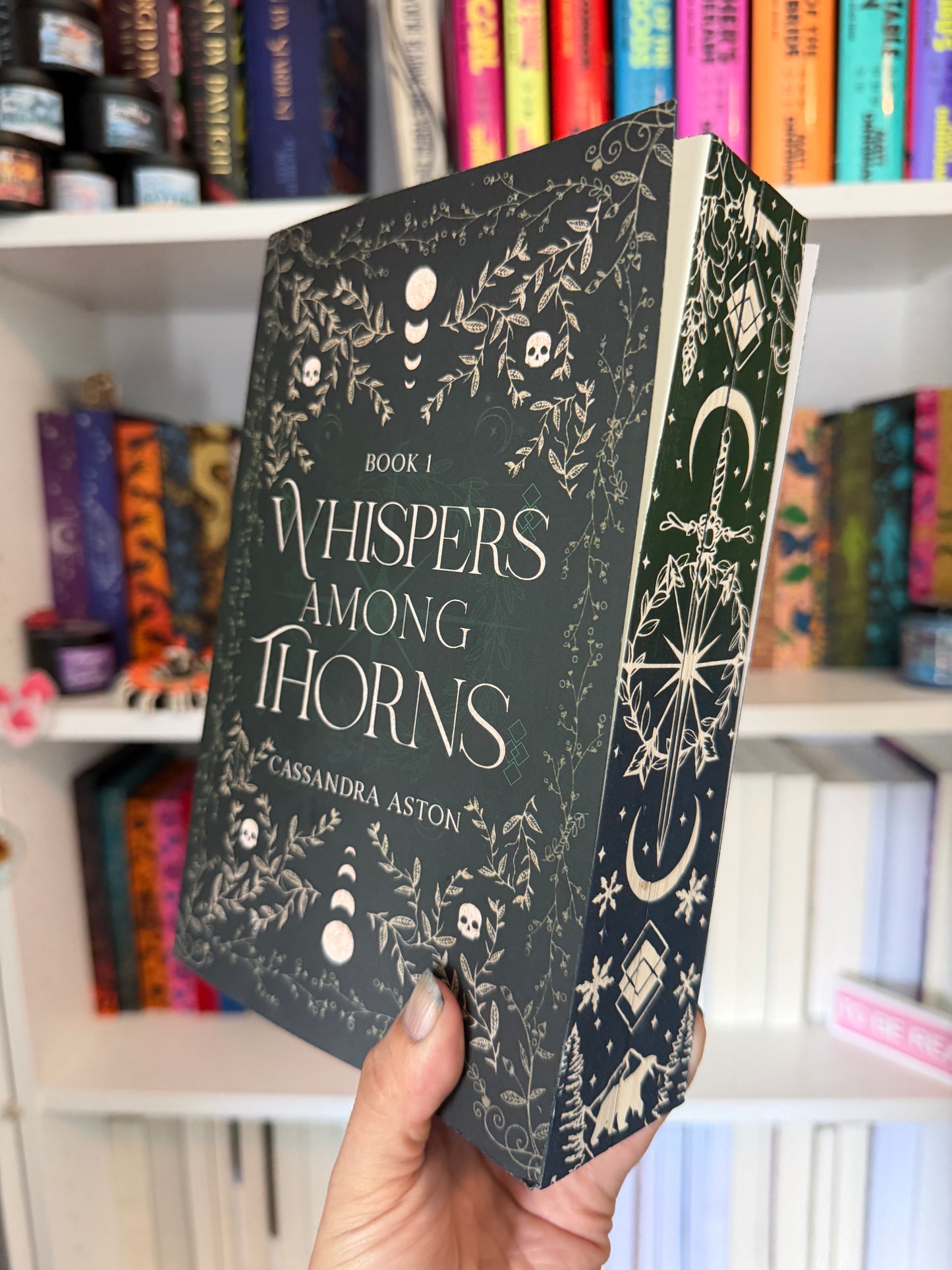 The Deadly Fae Duology by Cassandra Aston Officially Licensed Sprayed Edge Edition (Whispers Among Thorns and Poison Amidst Blooms)