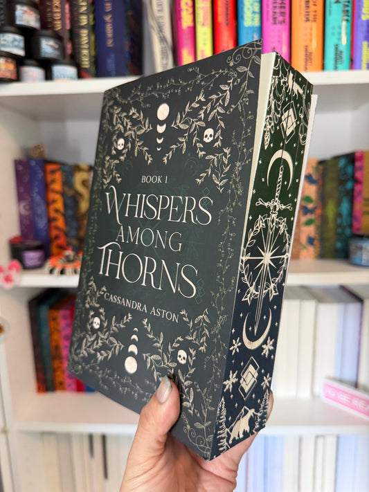The Deadly Fae Duology by Cassandra Aston Officially Licensed Sprayed Edge Edition (Whispers Among Thorns and Poison Amidst Blooms)