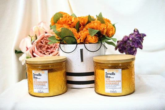 The Marigolden Bookshelf Special Edition Candle