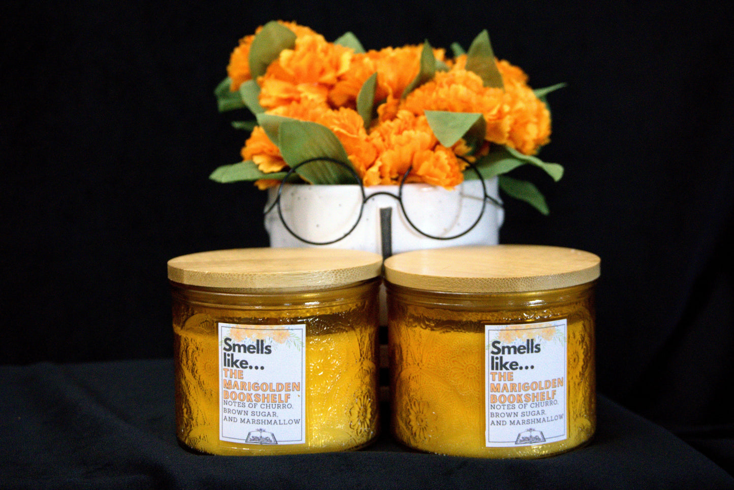 The Marigolden Bookshelf Special Edition Candle