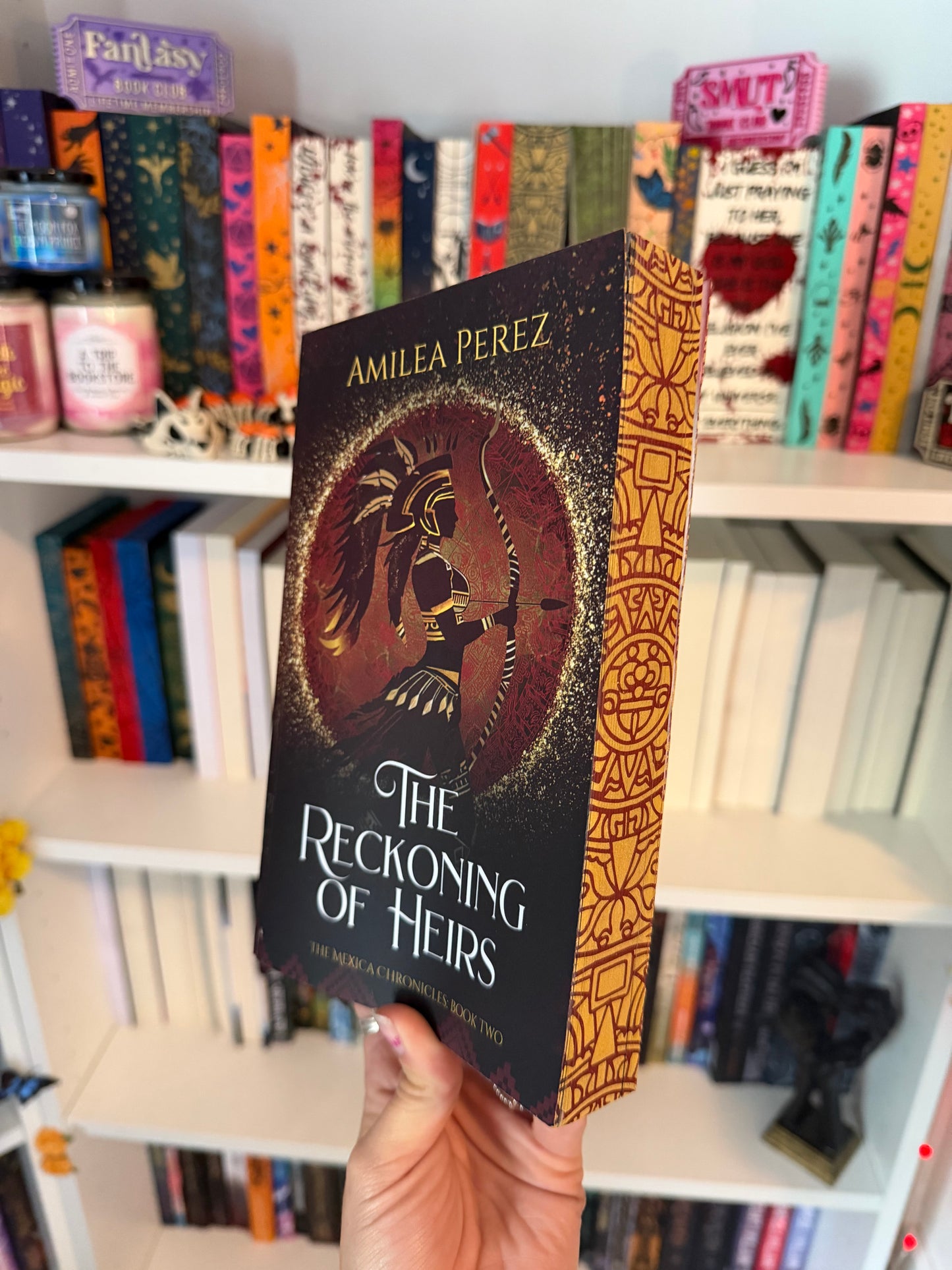 The Reckoning of Heirs by Amilea Perez Sprayed Edge Edition Officially Licensed