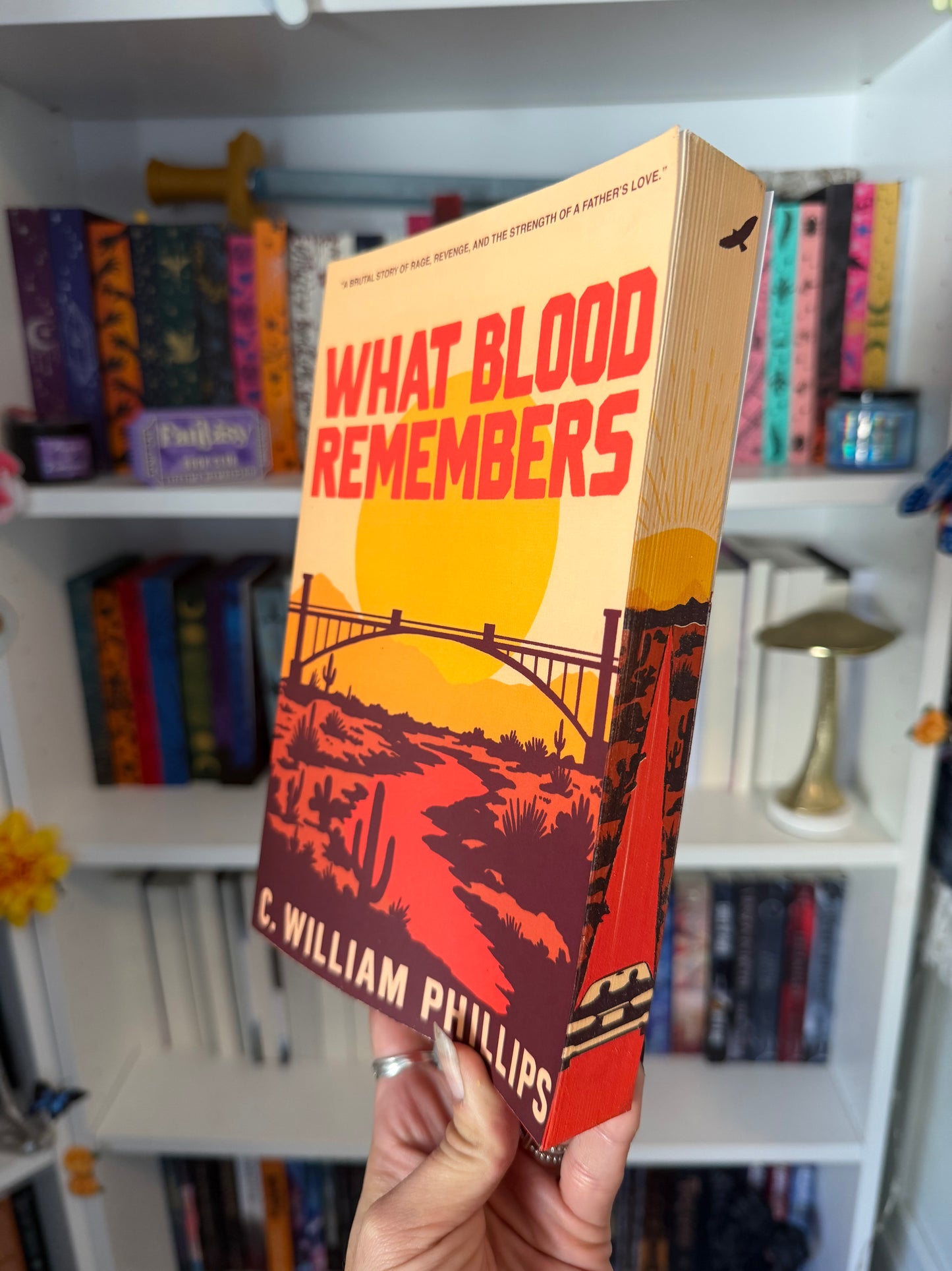 What Blood Remembers by C. William Phillips Officially Licensed Sprayed Edge Edition