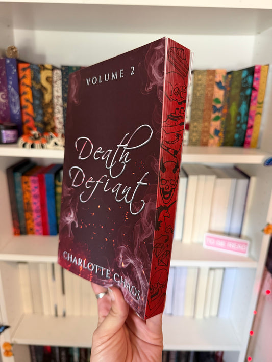 Death Defiant Vol. 2 by Charlotte Chaos Officially Licensed Sprayed Edge Edition