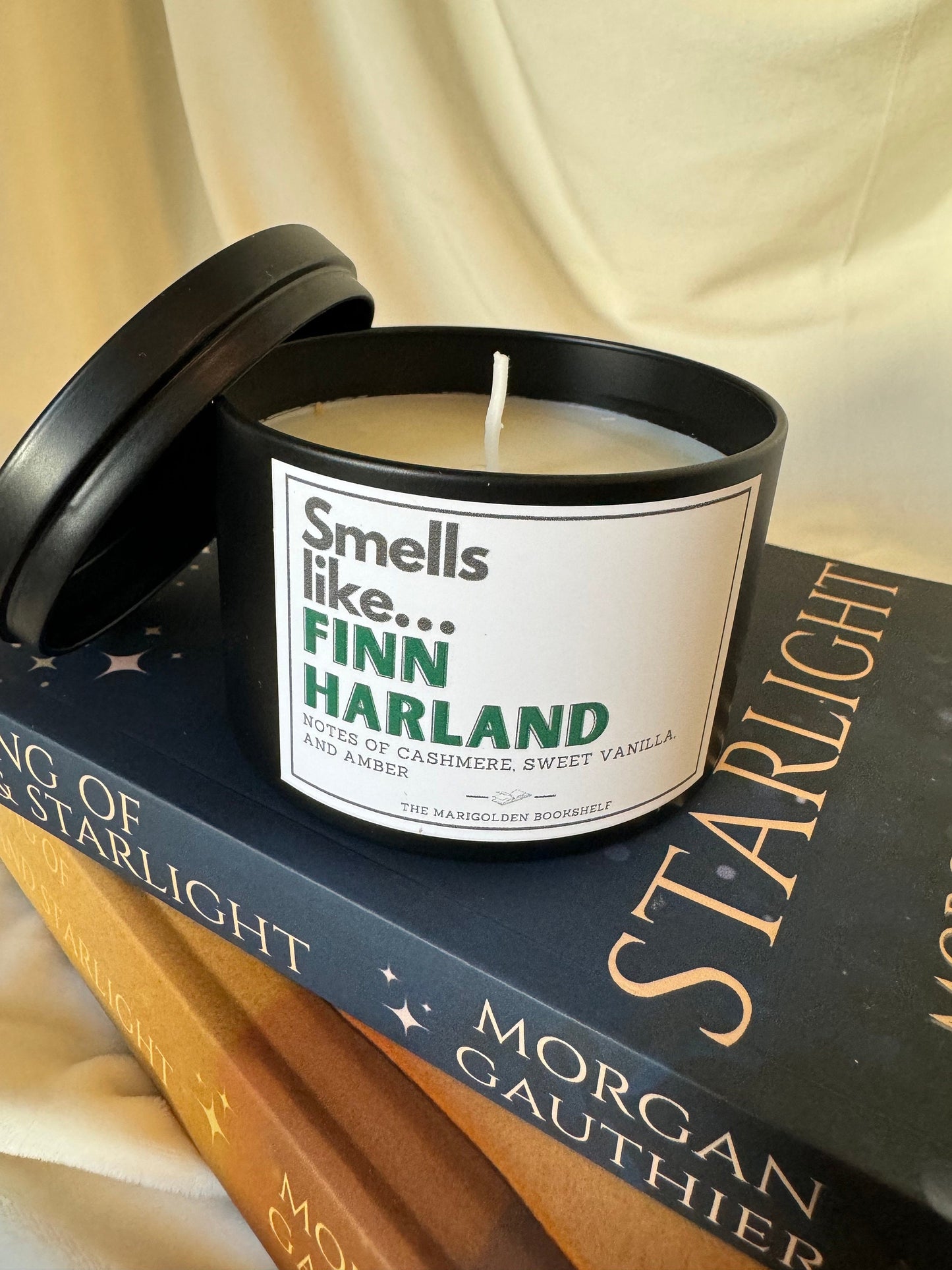 A Song of Shadow and Starlight *Officially Licensed* Soy Character Candle -Nyx, Finn, or Atlas Harland Candle