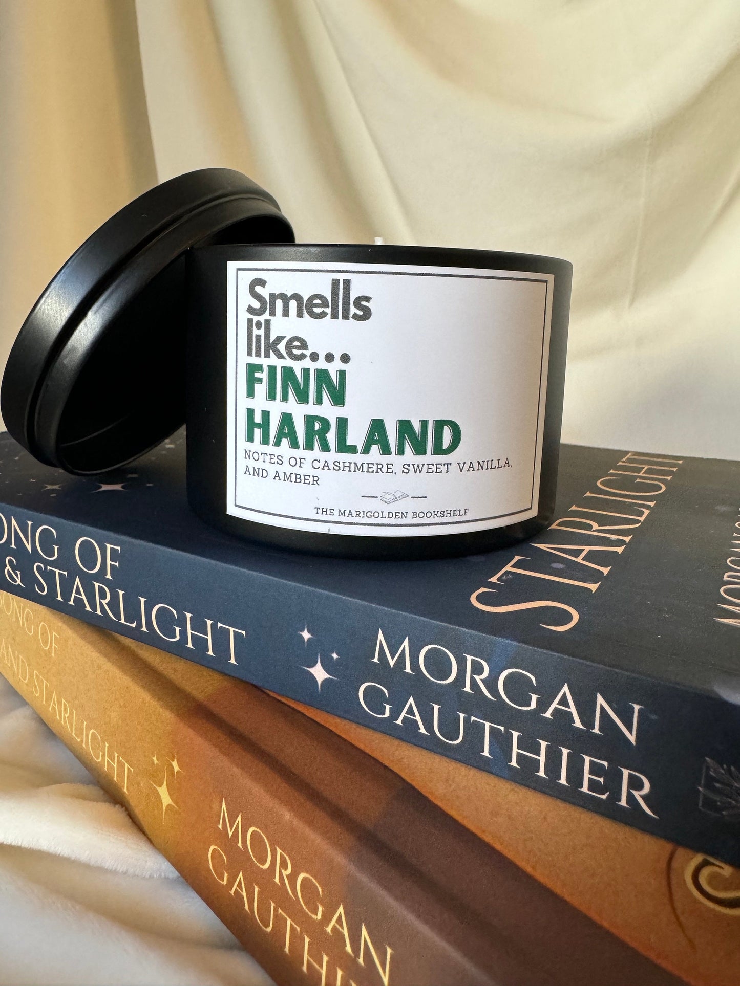 A Song of Shadow and Starlight *Officially Licensed* Soy Character Candle Bundle -Nyx, Finn, and Atlas Harland Candle Bundle