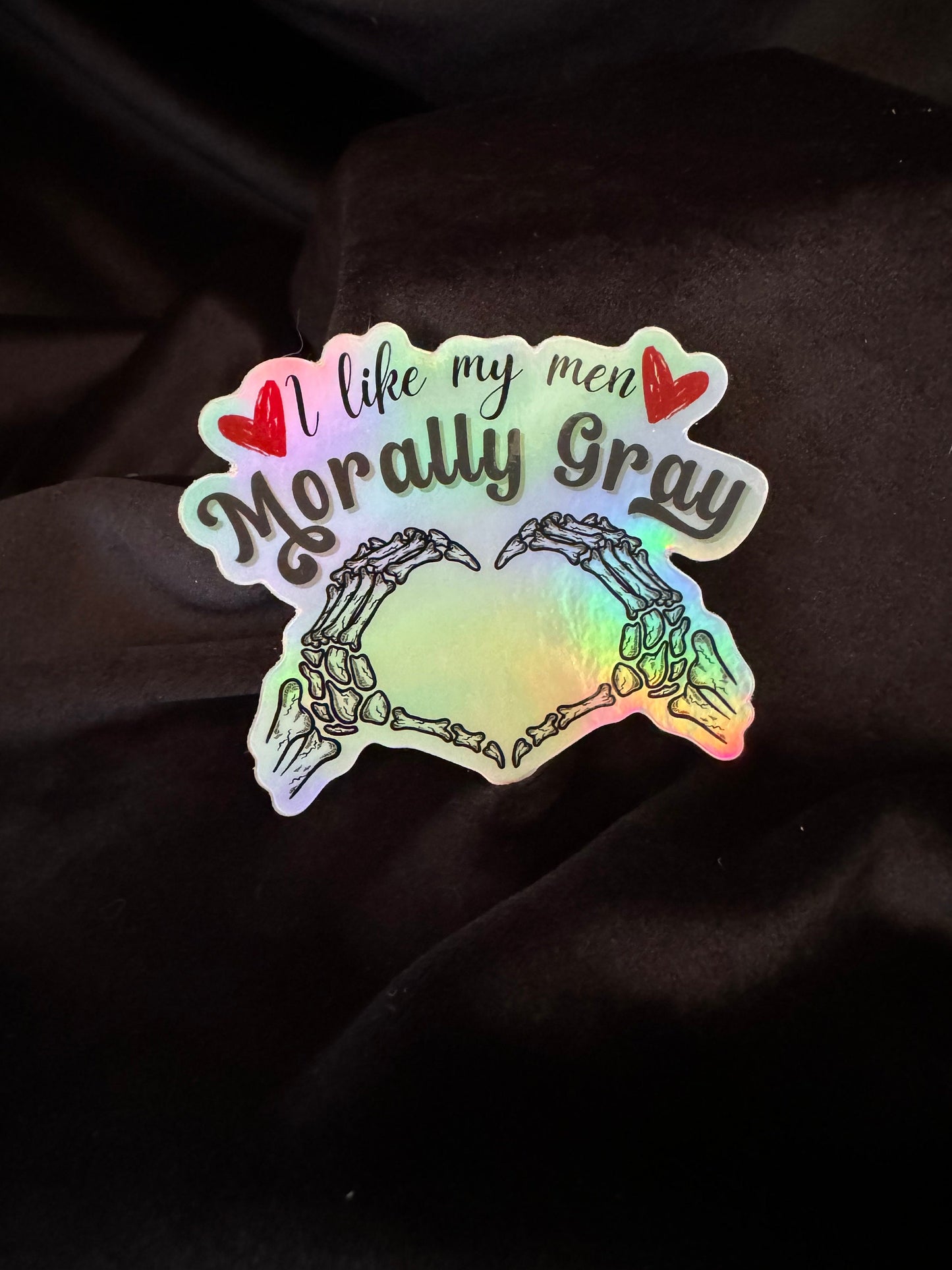 Morally Gray Men Sticker