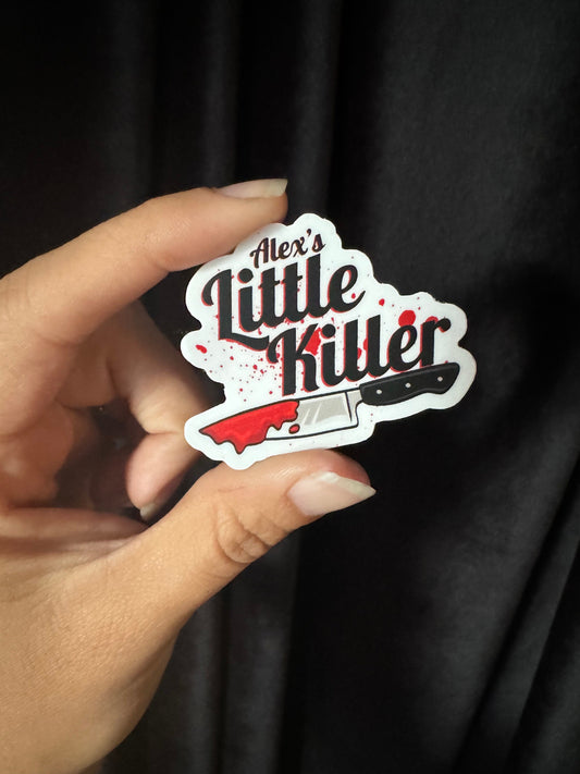 Alex’s Little Killer Sticker -Painting with Blood/Writing with Blood- *Officially Licensed*