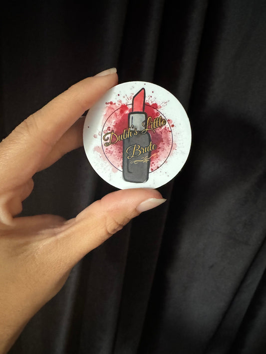 Dubh’s Little Brute Sticker -Bloody Fingers & Red Lipstick-*Officially Licensed*