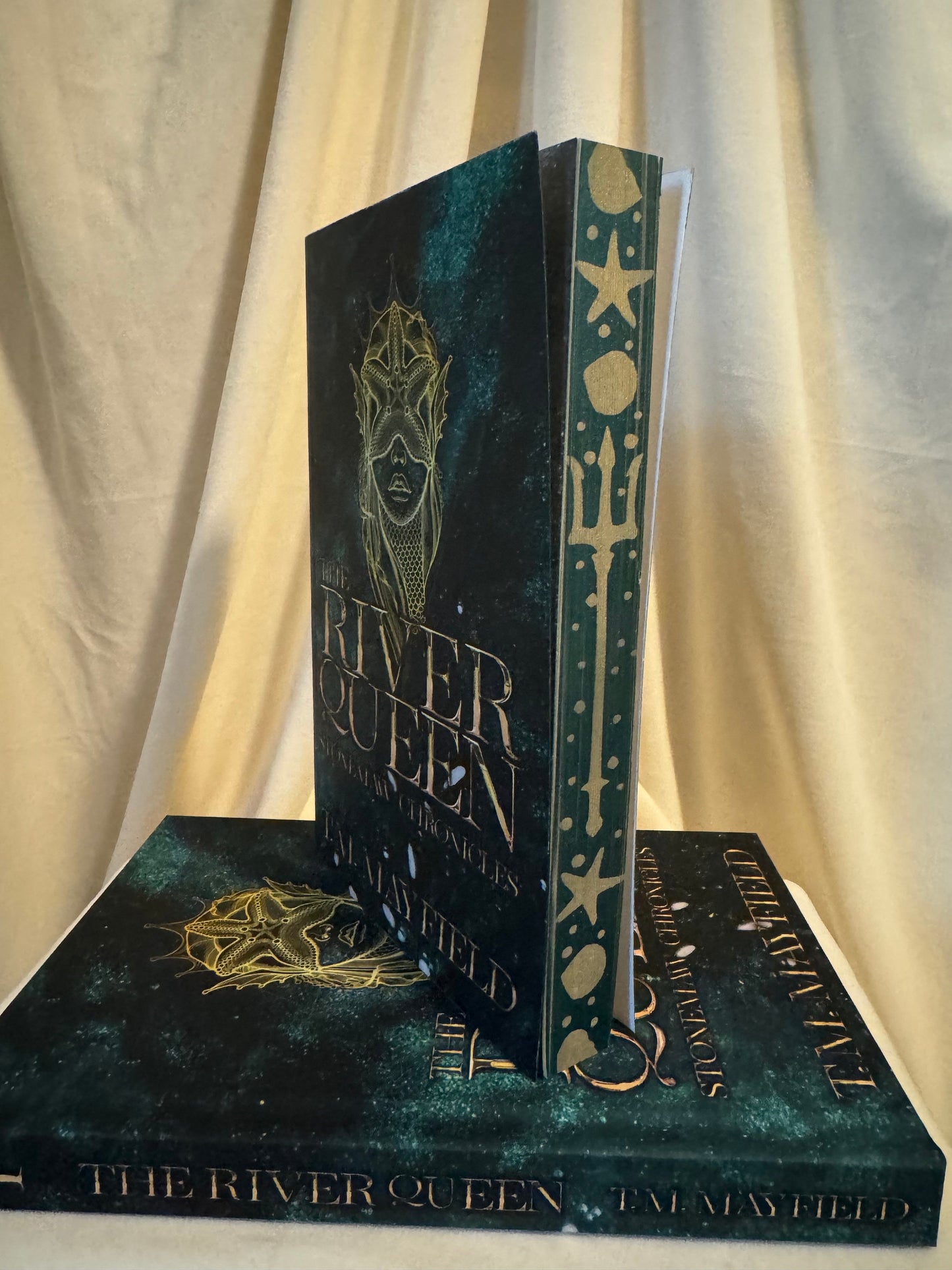 The River Queen Kickstarter Special Edition Sprayed Edges *MISPRINT* Officially Licensed - Signed by the Author